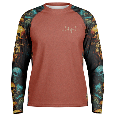 Chokefish™ Long Sleeve Every Day All Weather Skulls Shirt Men's-002-SPECIAL EDITION